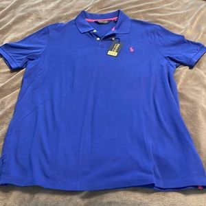 Polo Golf by Ralph Lauren short sleeve shirt. New with tags. Smoke and pet free